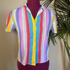 Vintage striped button up | Harmal | size S